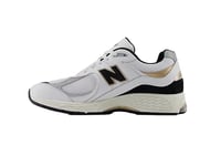 New Balance Homme 2002 Sneaker, Blanc 100, 42.5 EU