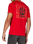 Nike ATM M NK Tee Voice T-Shirt Homme, Sport Red, FR : L (Taille Fabricant : L)