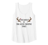 Womens Most Likely To Sing All The Christmas Songs Tank Top