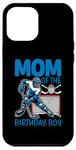 Coque pour iPhone 12 Pro Max Hockey Mom Of The Birthday Boy Hockey Family Matching gift