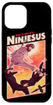 iPhone 12 Pro Max It's Ninjesus 80s Action Movie Atheist Christian Ninja Jesus Case