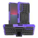 Sony Xperia 10 IV      Heavy Duty Case    Purple