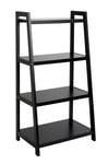 Argos Home 4 Tier Bathroom Storage Shelf Unit - Black