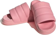 Adidas Womens Adilette  Essential Super pop Pink Sliders Sandals Flip flops UK 8