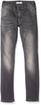 Name It Boy's Nitclas Xsl/Xsl Dnm Pant Nmt Noos Jeans, Grey (Dark Grey Denim Dark Grey Denim), 128