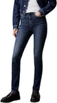 Calvin Klein Jeans Jean Femme High Rise Skinny Fit, Bleu (Denim Dark), 31W/34L