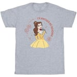 T-shirt enfant Disney  Beauty And The Beast I'd Rather Be Reading