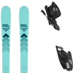 BLACK CROWS Pack ski Black Crows Junius Birdie Turquoise 25 + Fixations Enfant Bleu taille 131 2025