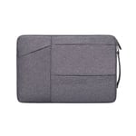 (Surface Pro XBag B Tummanharmaa) Kannettavan tietokoneen laukku Microsoft Surface Pro 7 12,3" Pro 4 3 5 Pro 6 vetoketjullinen pussilaukku UUDELLE Surface Laptop Go 12.4 -kotelolle