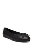 Tommy Hilfiger Essential Leather Ballerina Svart