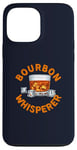 Coque pour iPhone 13 Pro Max Costume humoristique Bourbon Whisperer pour amateurs de whisky