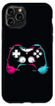 Coque pour iPhone 11 Pro Manette Esthétique Jeux Vidéo Jeux Graphiques Adolescents