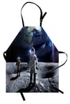 Astronaut Apron Humans on the Moon Scene