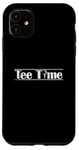 Coque pour iPhone 11 Tee-Shirt Time Break Golf