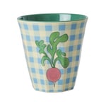 Ravishing Radish melamin mugg - blue