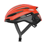 ABUS StormChaser Racing Bike Helmet - Lightweight and Comfortable Bicycle Helmet for Professional Cycling for Women and Men - Orange, Size M