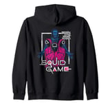 Squid Game Front Man and Guards Zip Hoodie