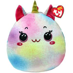 TY Maisie Jouet en Peluche Douce à écraser pour Enfants, bébé, Motif de Licorne, 35,5 cm, à Collectionner