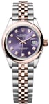 Rolex 279161-0015 Lady-Datejust 28 Violetti/Teräs Ø28 mm