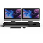  POUT EYES9 - All-in-one wireless charging & hub station for dual monitors, 