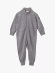 Polarn O. Pyret Baby Merino Wool Terry Overall Romper