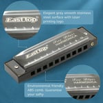 East top Harmonica Diatonic Blues Harmonica Key of C 10Holes Harp Mouth Organ UK