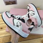 Kawaii Sanrio Hello Kitty Lätta Andningsbara Skor All-match Rosa Damskor Sneakers Casual Skor Full Storlek För Flickor Present 36 HelloKitty-1