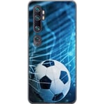 Xiaomi Mi Note 10 Transparent Mobilskal Fotboll