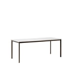 &Tradition - Drip Table HW59, 190x80x74 cm, Off White Nano Laminate/Bronzed Legs - Matbord