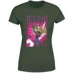 X-Men Gambit Women's T-Shirt - Green - L