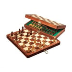 Jeu D'Échecs - Échiquier de Voyage - Luxe - Petit - Large Env. 27 CM - Aimanté