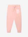 DKNY Girls Logo Print Joggers - Pink - Size 14Y