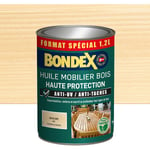 Bondex - Huile Mobilier Bois Haute Protection - Mat - 1,2L - Incolore