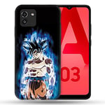 Cokitec Coque pour Samsung Galaxy A03 Manga Dragon Ball Sangoku Noir Multicolore