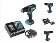 Makita DHP 485 RG1 akkuiskuporakone 18 V 50 Nm + 1x akku 6,0 Ah + laturi