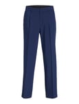 JACK & JONES Jprbushwick Harry Pantalon Costume, Bleu médiéval/Coupe : Coupe décontractée, 50 Homme