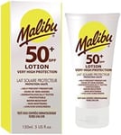 Malibu High Sun Protection Sensitive Skin Lotion with SPF 50 Plus 150ml