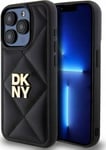 Dkny Dkhcp15xpqdslk Apple Iphone 15 Pro Max 6,7&Quot  Telefonfodral Svart Quiltad Stack Logo