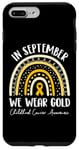 iPhone 7 Plus/8 Plus I Wear Gold For Childhood Cancer Awareness Gold Ribbon Case