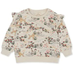 Konges Sløjd Loupy Lou frill sweatshirt gots – mizumi - 2år