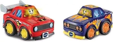 VTech Toot-Toot Drivers 2 Car Racer Pack Stock Car and Race Car Brand New