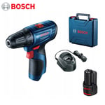 Bosch Tournevis sans fil 12V Perceuse électrique GSR120-LI Tournevis multifonctions pour la maison Perceuse Outils électriques - Type Standard Set