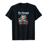 DJ Catnip - Funny Audio Wave House Music T-Shirt