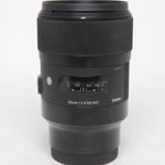 Sigma Used 35mm f/1.4 DG HSM Art Lens Sony E