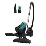 Cecotec Aspirateur sans Sac Conga Rockstar Multicyclonic, Aspirateur Traineau Puissant 800 W, Multicyclonique, Capacité de 2,5 L, Filtre à Haute Efficacité, Tube en métal, 2 Accessoires