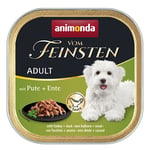 Økonomipakke animonda vom Feinsten Adult 44 x 150 g - med kalkun & and i saus