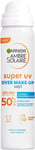 Garnier Ambre Solaire Super UV Over Make Up Mist SPF50 75ml - PROTECTIVE