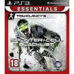 Tom Clancy's Splinter Cell: Blacklist Essentials for Sony Playstation 3 PS3