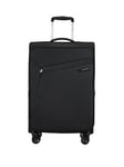 Samsonite Litebeam Spinner 66/24 Exp Medium Softshell Case-Black