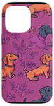 Coque pour iPhone 13 Pro Joli motif de teckel - Accessoire sur le thème du chien